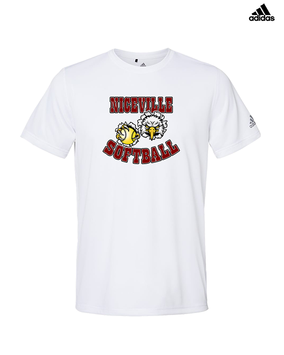 Niceville HS Softball - Mens Adidas Performance Shirt