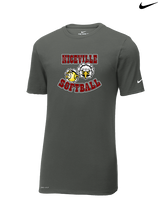 Niceville HS Softball - Mens Nike Cotton Poly Tee