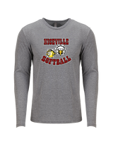 Niceville HS Softball - Tri-Blend Long Sleeve