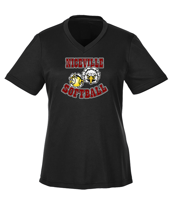 Niceville HS Softball - Womens Performance Shirt