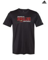 Niceville HS Softball Bold - Mens Adidas Performance Shirt