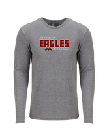 Niceville HS Softball Bold - Tri-Blend Long Sleeve