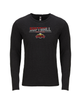 Niceville HS Softball Cut - Tri-Blend Long Sleeve