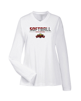 Niceville HS Softball Cut - Womens Performance Longsleeve