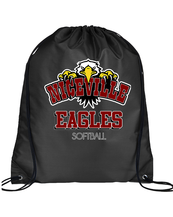 Niceville HS Softball Shadow - Drawstring Bag