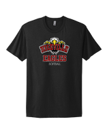 Niceville HS Softball Shadow - Mens Select Cotton T-Shirt