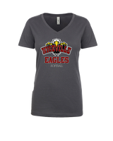 Niceville HS Softball Shadow - Womens Vneck