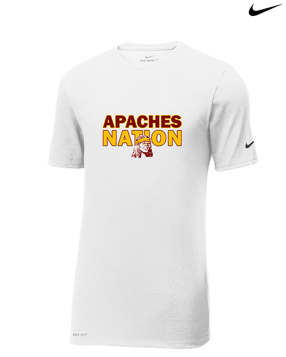 Nogales AZ HS Cheer Nation - Mens Nike Cotton Poly Tee