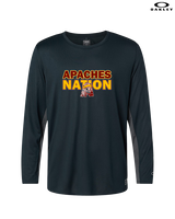 Nogales AZ HS Cheer Nation - Mens Oakley Longsleeve