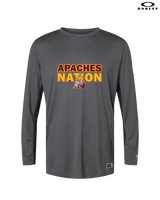 Nogales AZ HS Cheer Nation - Mens Oakley Longsleeve
