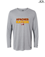 Nogales AZ HS Cheer Nation - Mens Oakley Longsleeve