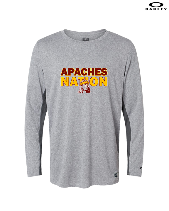 Nogales AZ HS Cheer Nation - Mens Oakley Longsleeve