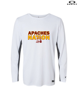 Nogales AZ HS Cheer Nation - Mens Oakley Longsleeve