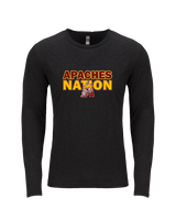 Nogales AZ HS Cheer Nation - Tri-Blend Long Sleeve