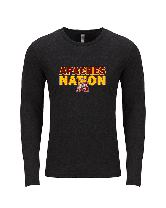 Nogales AZ HS Cheer Nation - Tri-Blend Long Sleeve