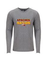 Nogales AZ HS Cheer Nation - Tri-Blend Long Sleeve