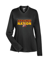 Nogales AZ HS Cheer Nation - Womens Performance Longsleeve