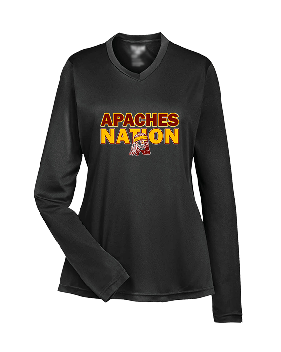 Nogales AZ HS Cheer Nation - Womens Performance Longsleeve