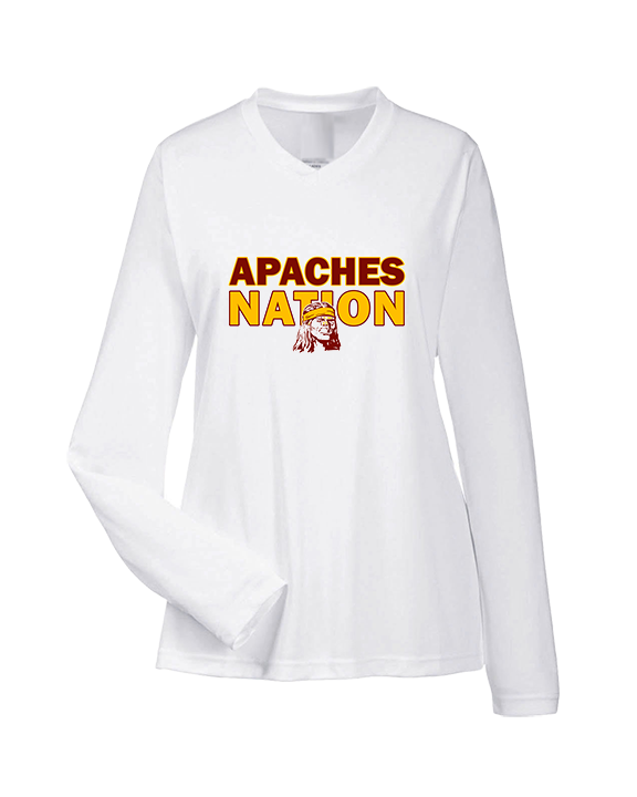 Nogales AZ HS Cheer Nation - Womens Performance Longsleeve