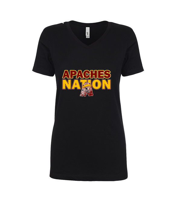 Nogales AZ HS Cheer Nation - Womens V-Neck