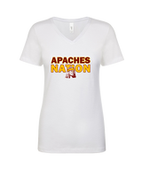 Nogales AZ HS Cheer Nation - Womens V-Neck