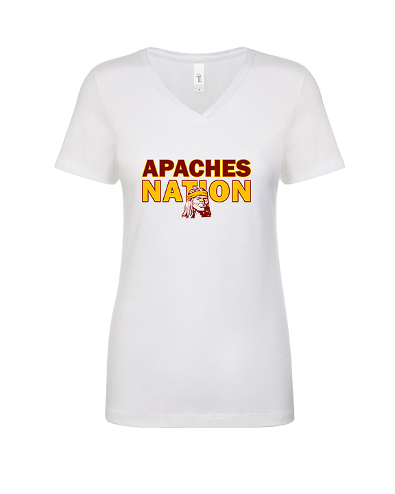 Nogales AZ HS Cheer Nation - Womens V-Neck