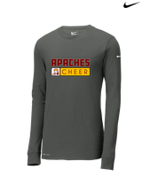 Nogales AZ HS Cheer Pennant - Mens Nike Longsleeve