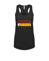 Nogales AZ HS Cheer Pennant - Womens Tank Top