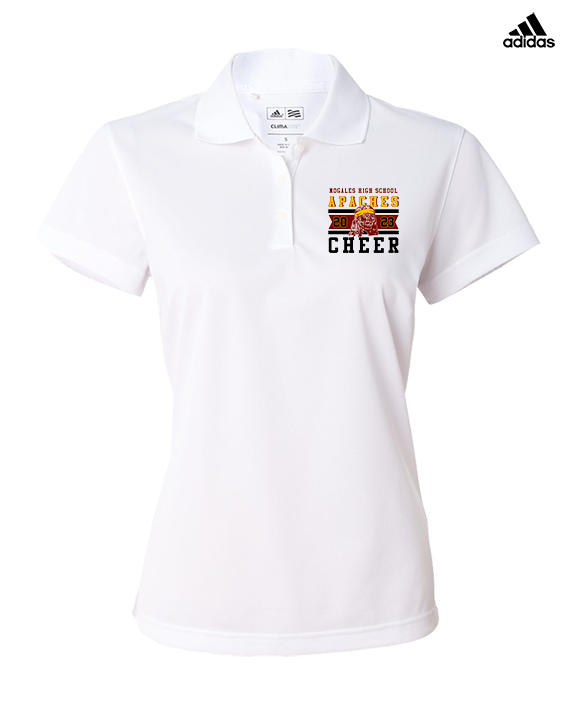 Nogales AZ HS Cheer Stamp - Adidas Womens Polo