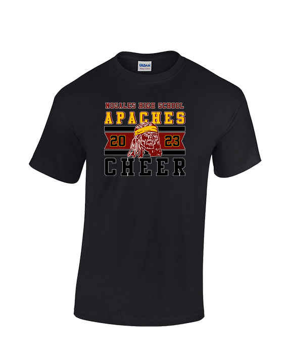 Nogales AZ HS Cheer Stamp - Cotton T-Shirt