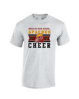 Nogales AZ HS Cheer Stamp - Cotton T-Shirt