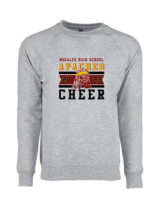 Nogales AZ HS Cheer Stamp - Crewneck Sweatshirt