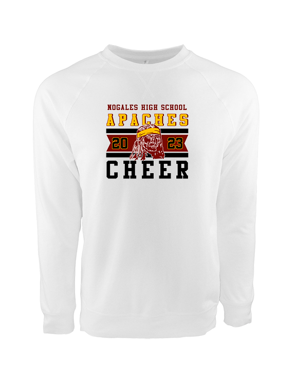 Nogales AZ HS Cheer Stamp - Crewneck Sweatshirt