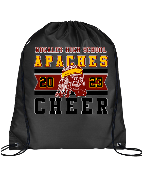 Nogales AZ HS Cheer Stamp - Drawstring Bag