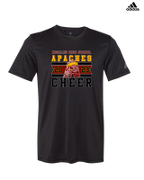 Nogales AZ HS Cheer Stamp - Mens Adidas Performance Shirt