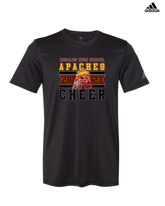Nogales AZ HS Cheer Stamp - Mens Adidas Performance Shirt