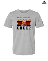 Nogales AZ HS Cheer Stamp - Mens Adidas Performance Shirt