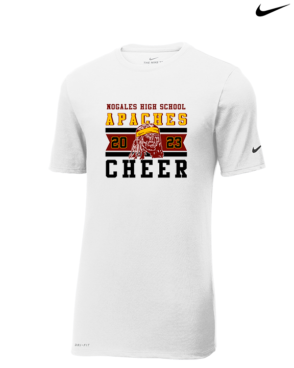 Nogales AZ HS Cheer Stamp - Mens Nike Cotton Poly Tee