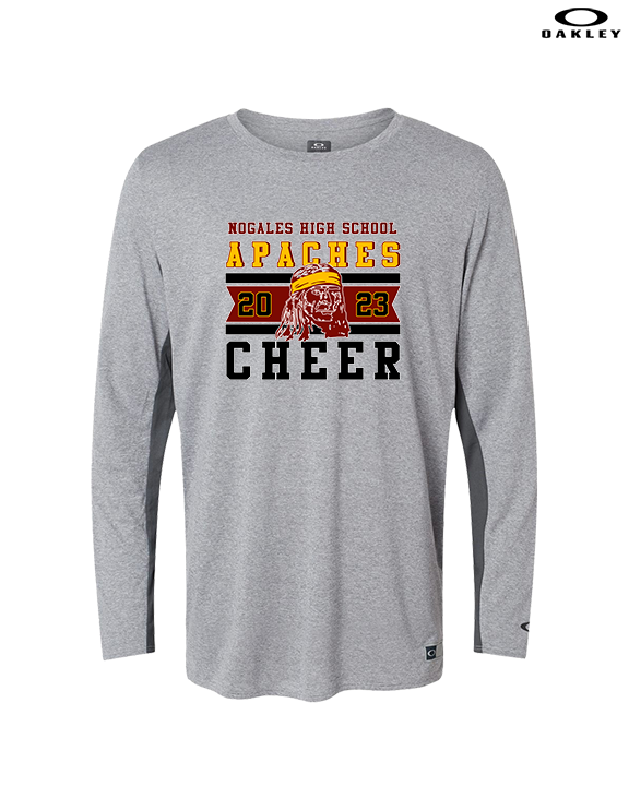 Nogales AZ HS Cheer Stamp - Mens Oakley Longsleeve