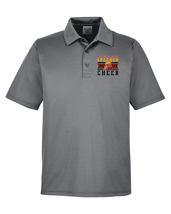 Nogales AZ HS Cheer Stamp - Mens Polo