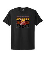 Nogales AZ HS Cheer Stamp - Mens Select Cotton T-Shirt