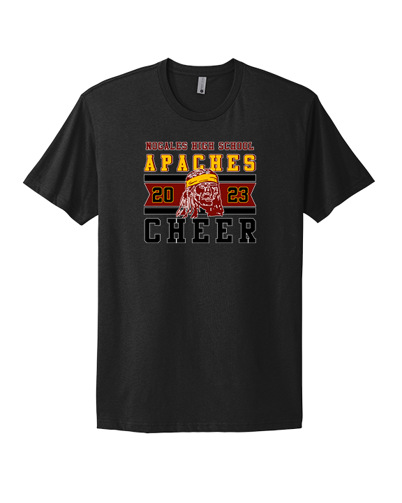Nogales AZ HS Cheer Stamp - Mens Select Cotton T-Shirt