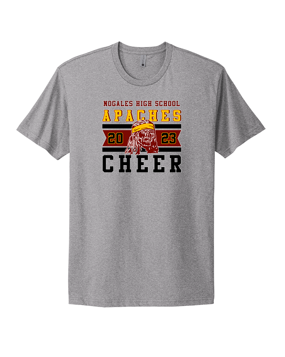 Nogales AZ HS Cheer Stamp - Mens Select Cotton T-Shirt