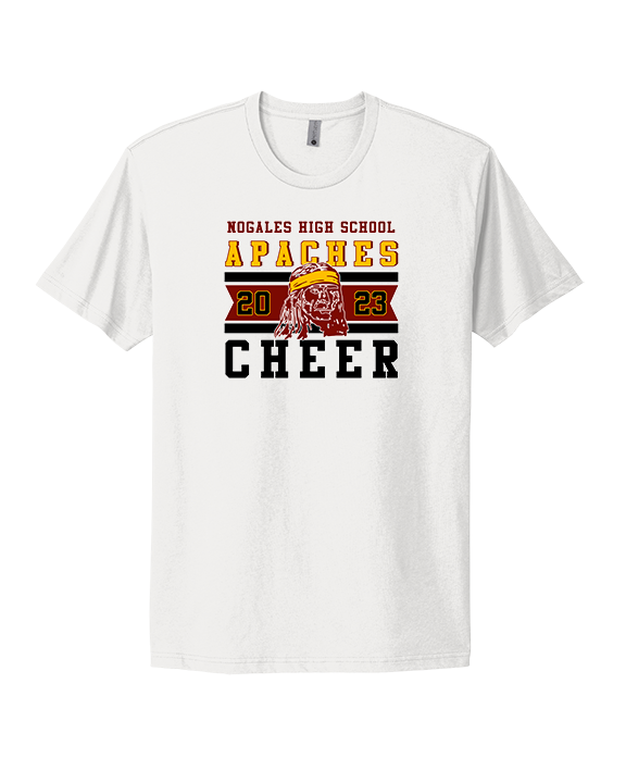Nogales AZ HS Cheer Stamp - Mens Select Cotton T-Shirt