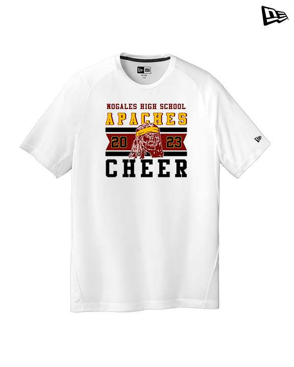 Nogales AZ HS Cheer Stamp - New Era Performance Shirt