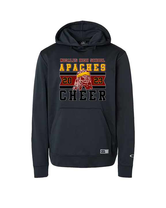Nogales AZ HS Cheer Stamp - Oakley Performance Hoodie