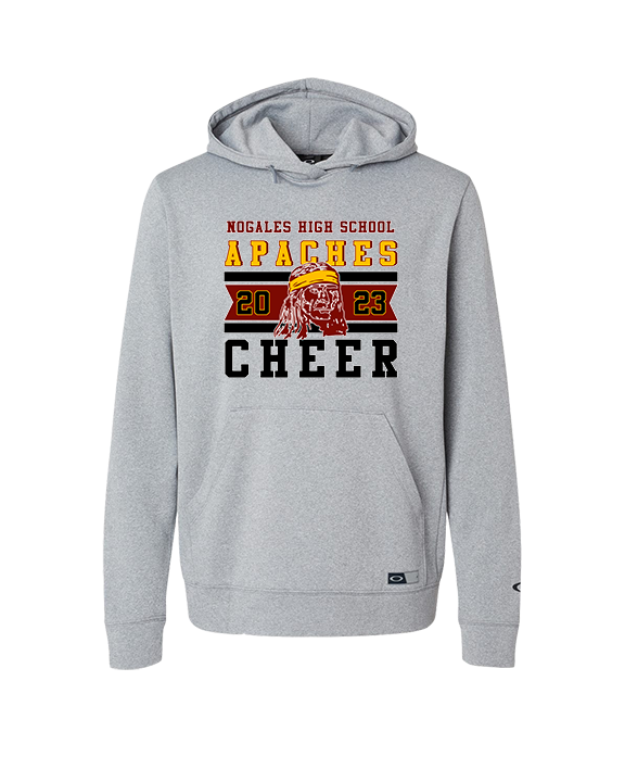 Nogales AZ HS Cheer Stamp - Oakley Performance Hoodie