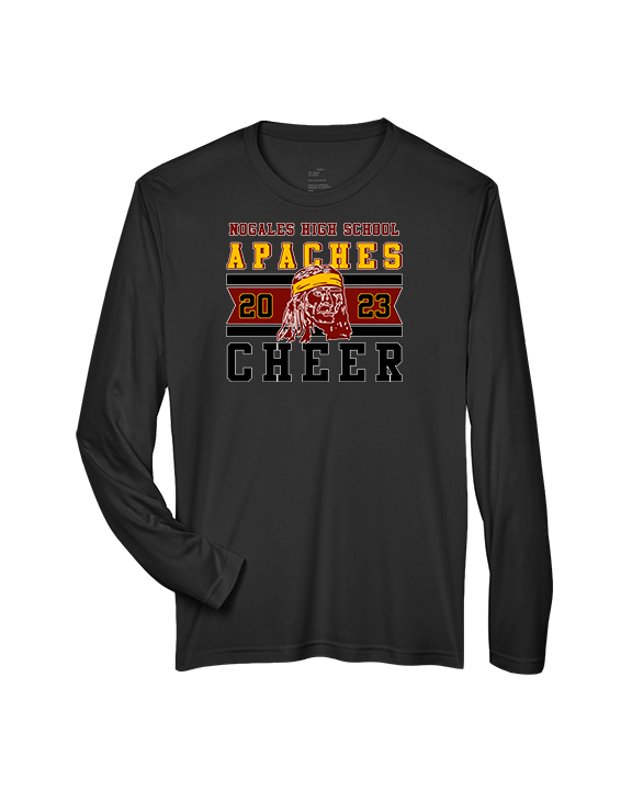 Nogales AZ HS Cheer Stamp - Performance Longsleeve