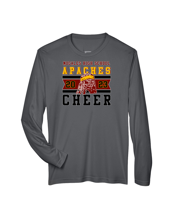 Nogales AZ HS Cheer Stamp - Performance Longsleeve