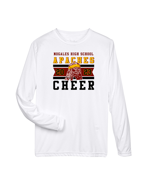 Nogales AZ HS Cheer Stamp - Performance Longsleeve